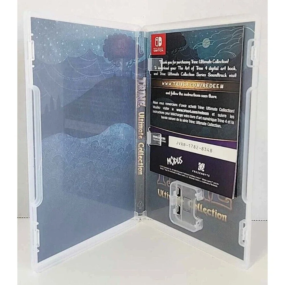 CASE ONLY TRINE 4 ULTIMATE COLLECTION Nintendo Switch NO MANUAL NO GAME